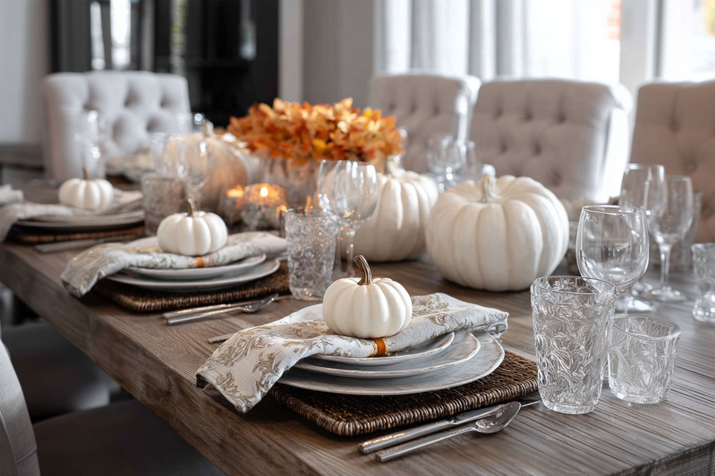 Elevating Your Fall Table with Decorative Pumpkins
