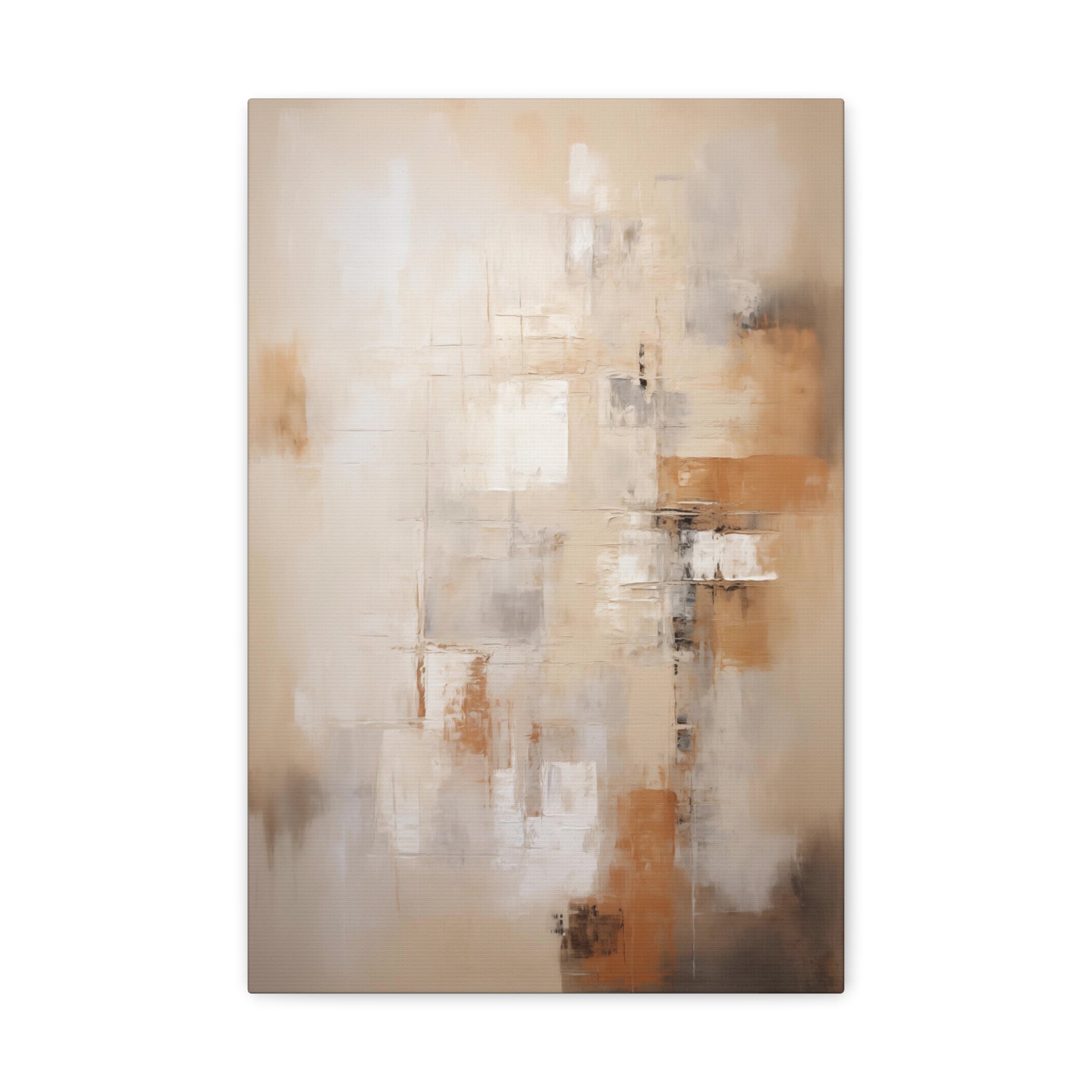 Abstract Neutral Canvas Print Gallery Wrap