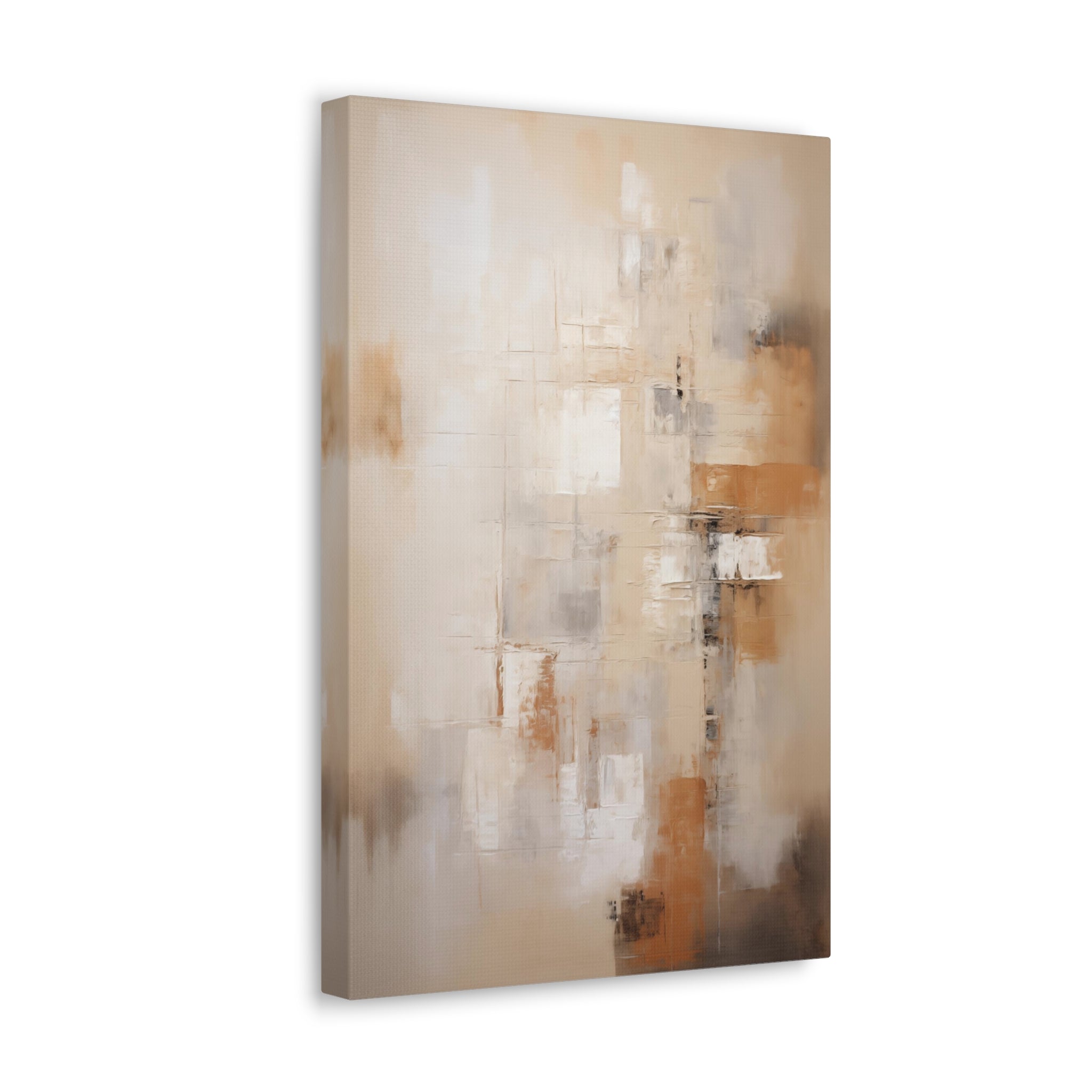 Abstract Neutral Canvas Print Gallery Wrap