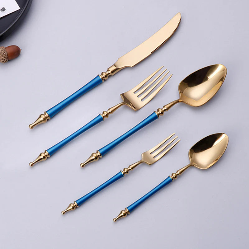 AURORIA Luxury Roman Column Design Cutlery