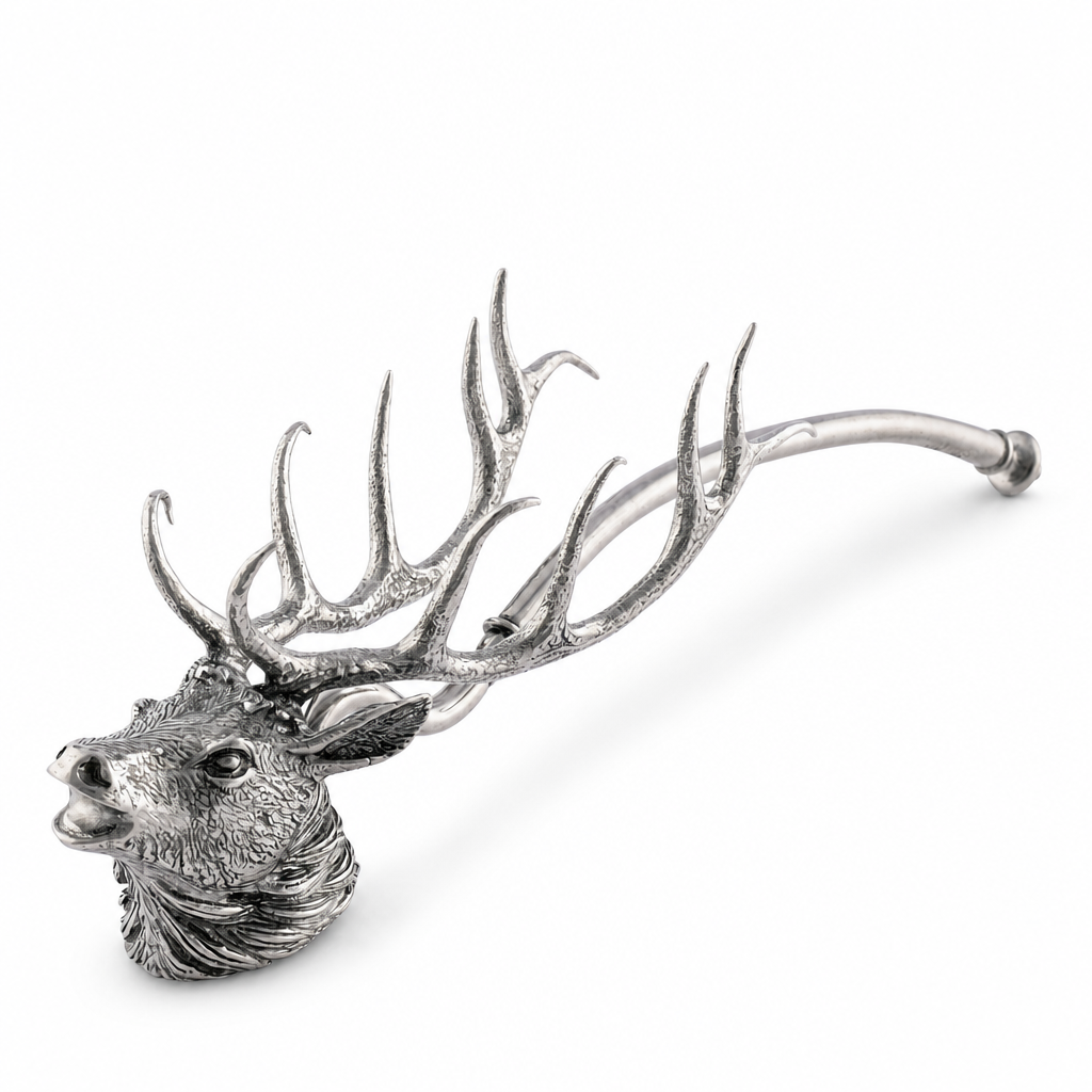Pewter Elk Candle Snuffer