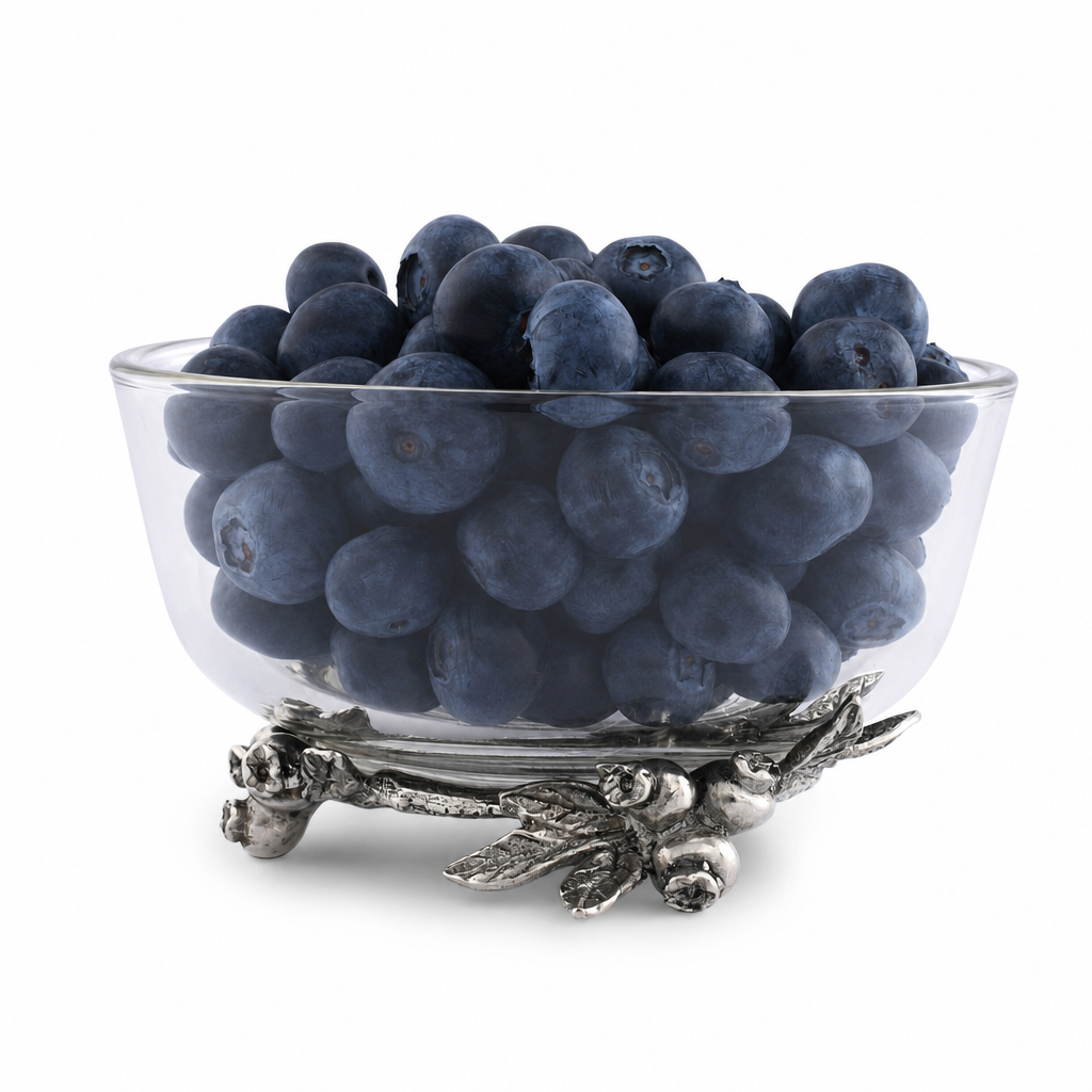Blueberry Glass Bowl