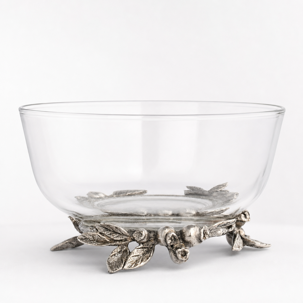 Blueberry Glass Bowl