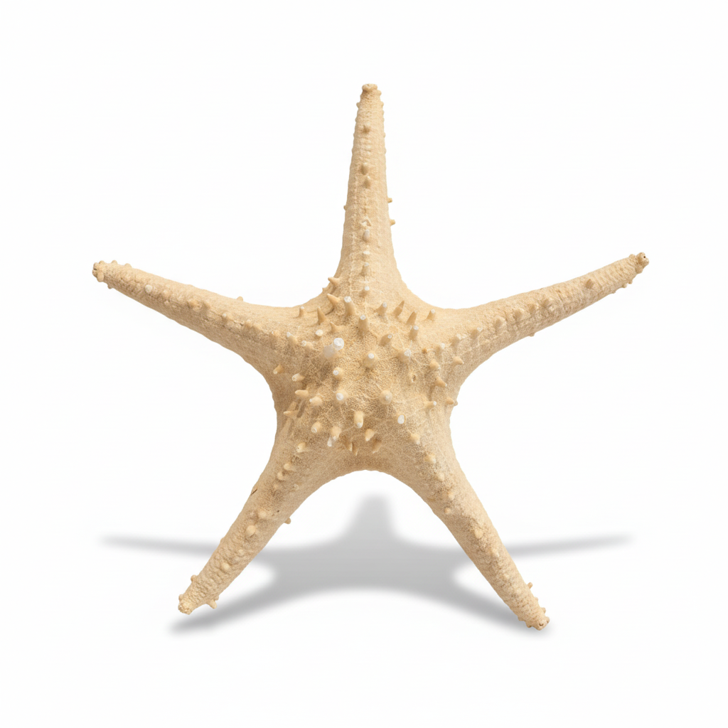 Starfish on a white background
