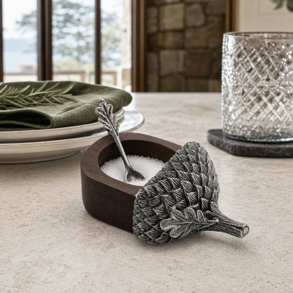 Acorn Salt Cellar