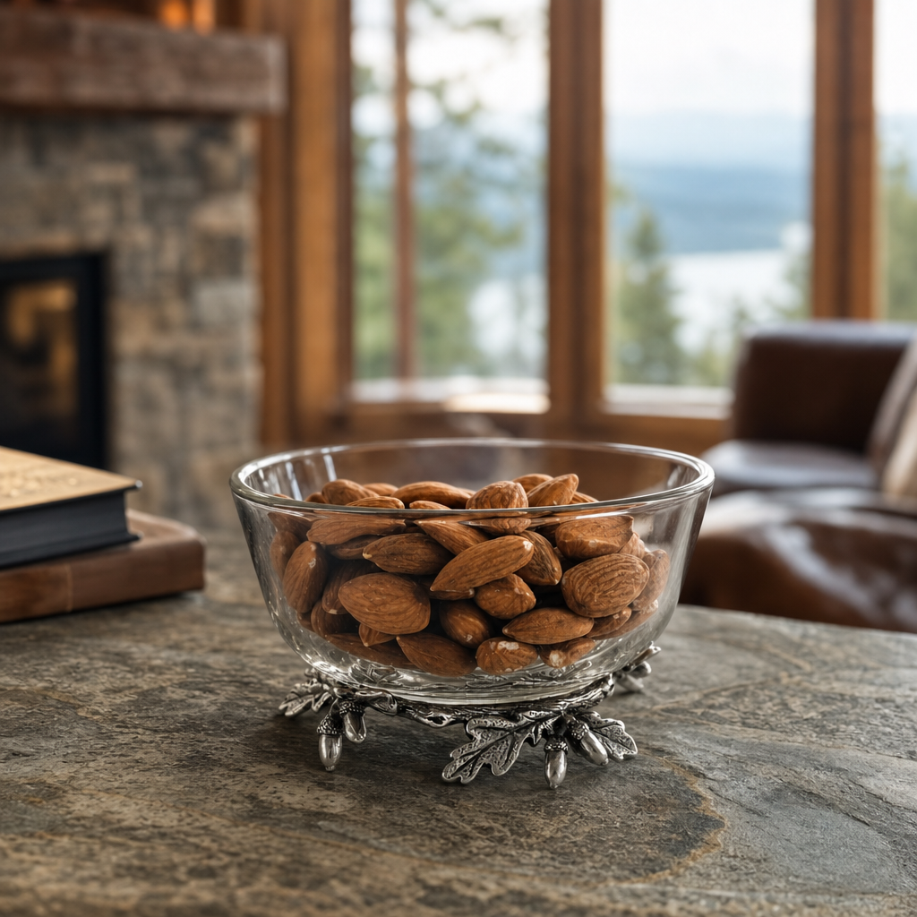 Acorn & Oak Leaf Dip Bowl