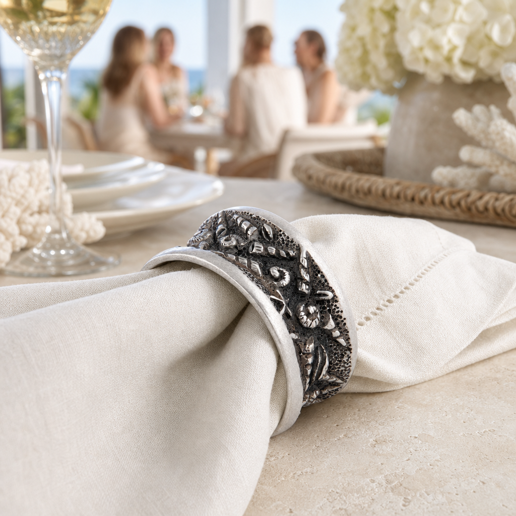 Coastal Tide Pool Napkin Ring