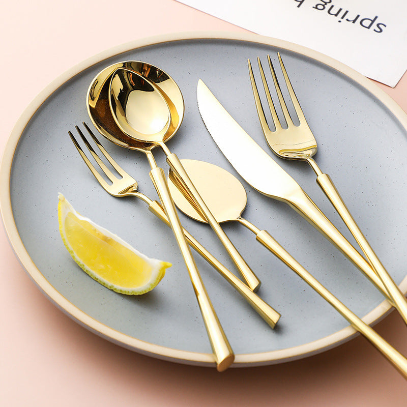 Ottoman Luxury Gold Cutlery Set