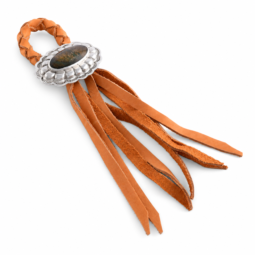 Concho Leather Napkin Ring