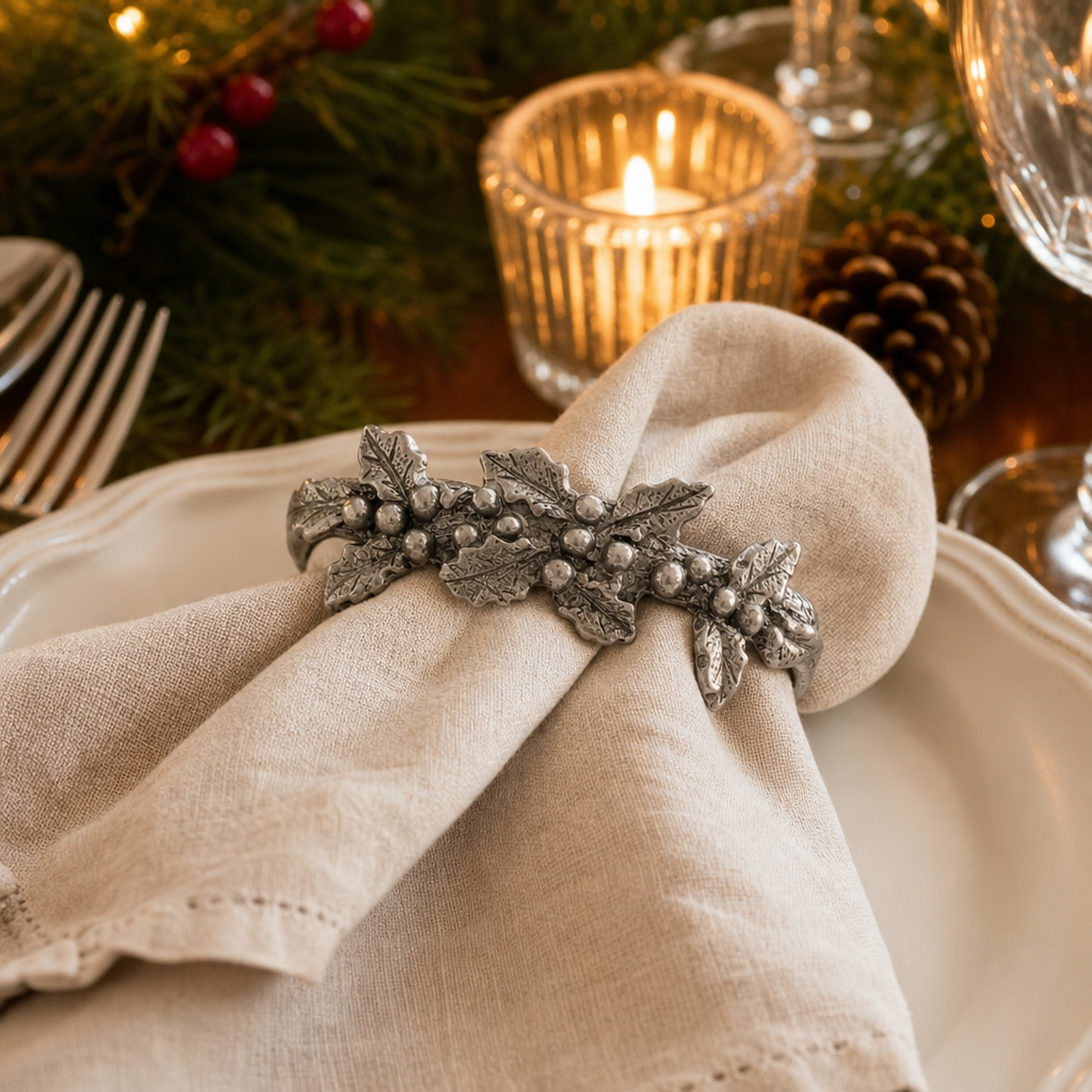 Holly Napkin Ring