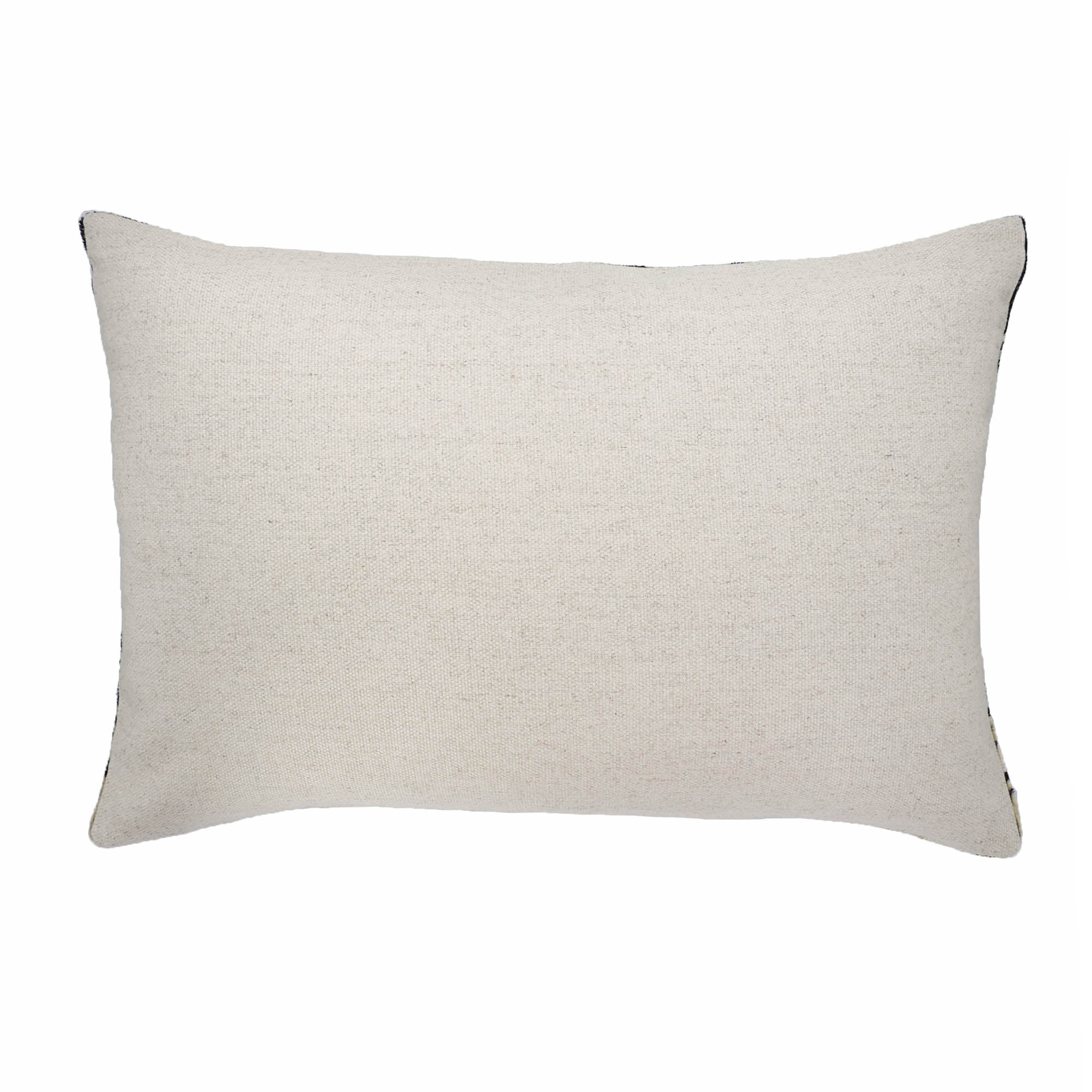 Kisses Silk Velvet Ikat Throw Pillow, 16 x 24