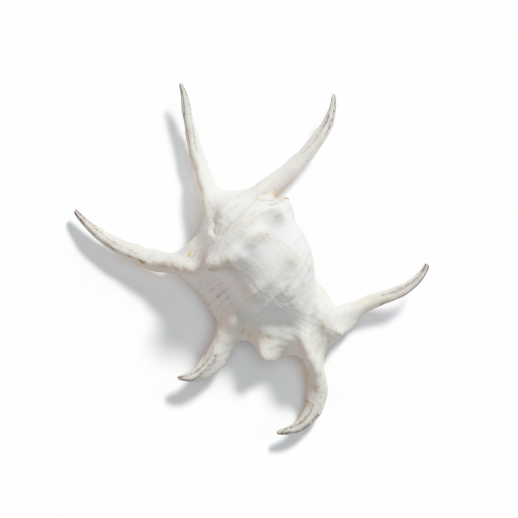 Lambis Chiragra Harpago Spider Conch Shell 9" | Coastal Display Specimen