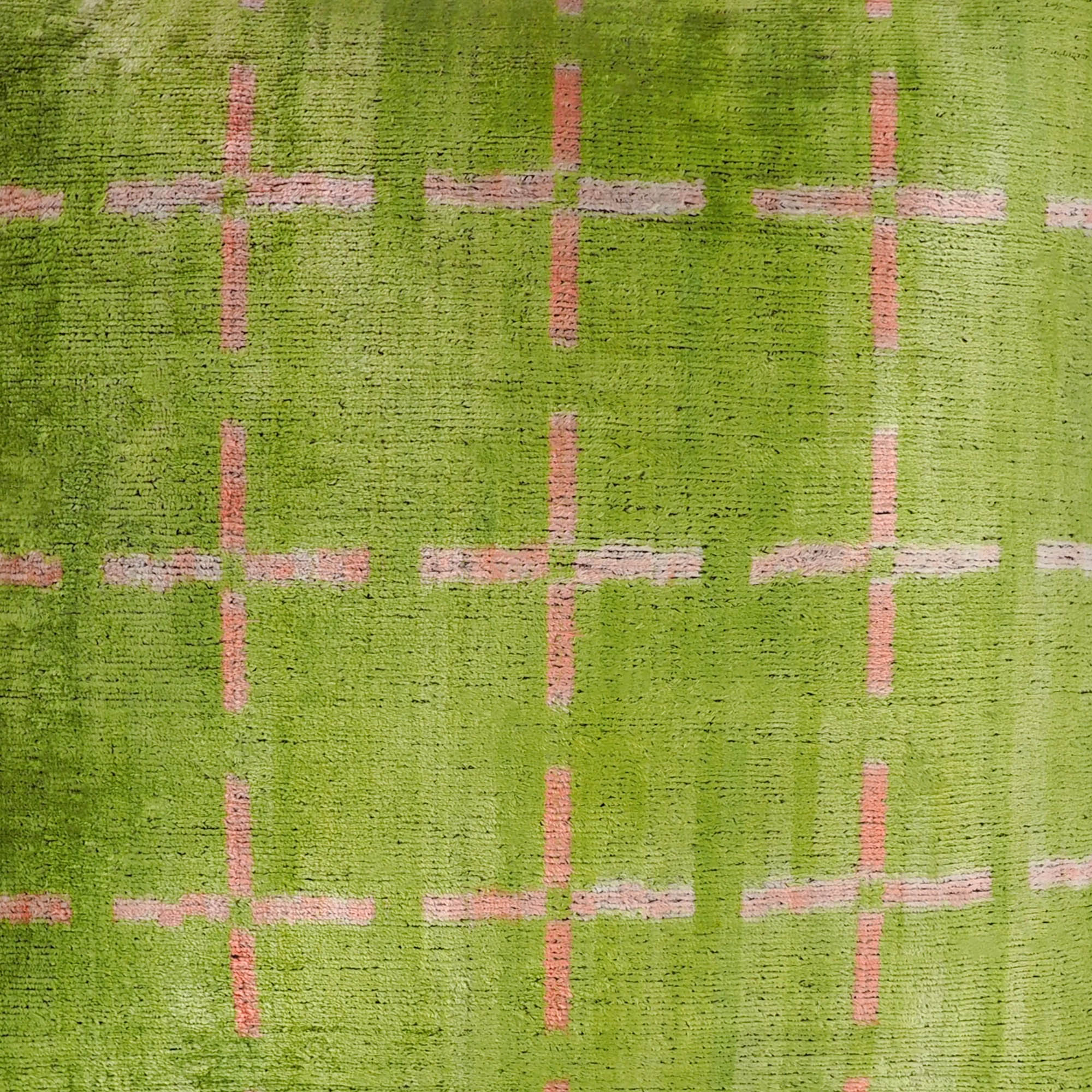 Positive Silk Velvet Ikat Pillow Cover, 20 x 20
