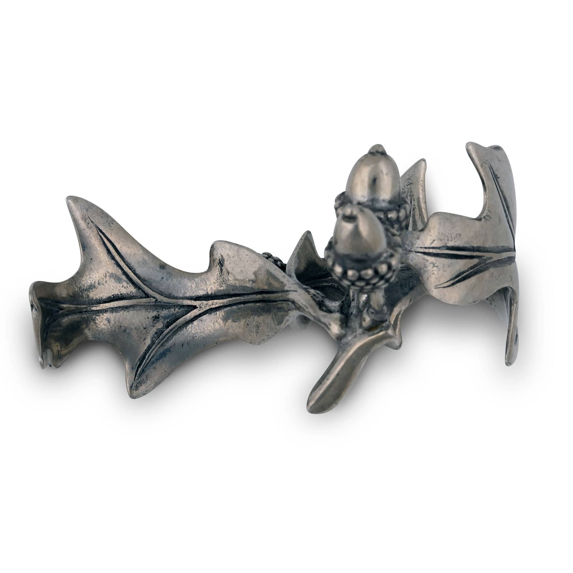 Pewter Acorn & Oak Leaf Napkin Ring