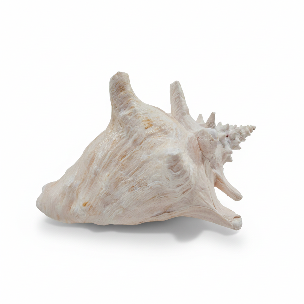 Vintage Pink Queen Conch, No Piercing