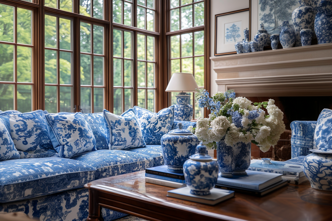 Blue and White Chinoiserie Obsession: How much is too much?