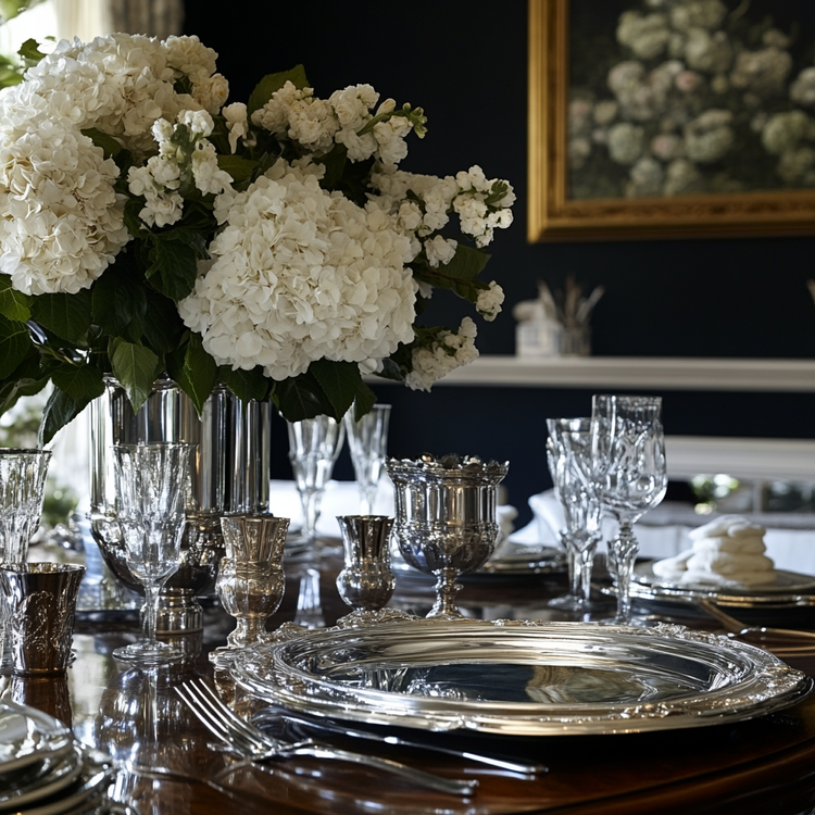 Silver Plate Dishes, Plates, Servers, Trays