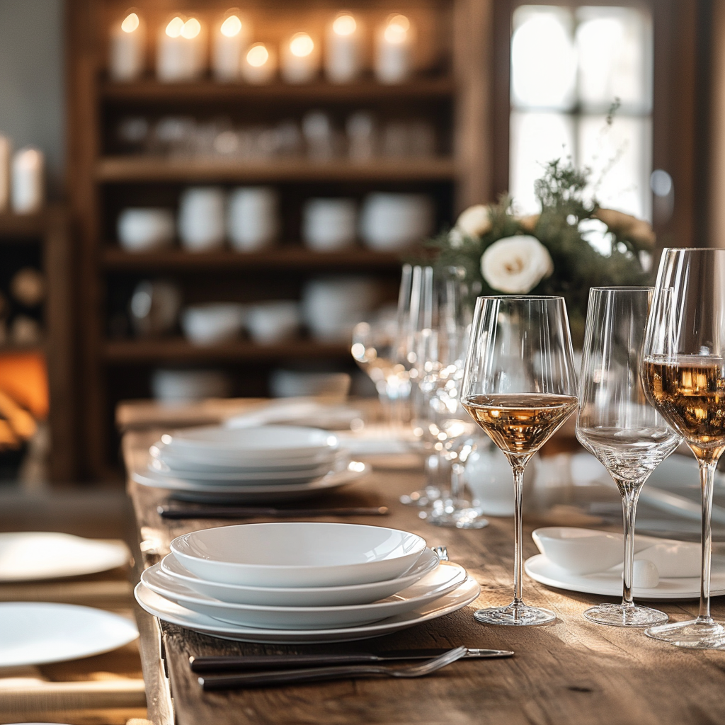 Drinkware, Stemware & Serveware