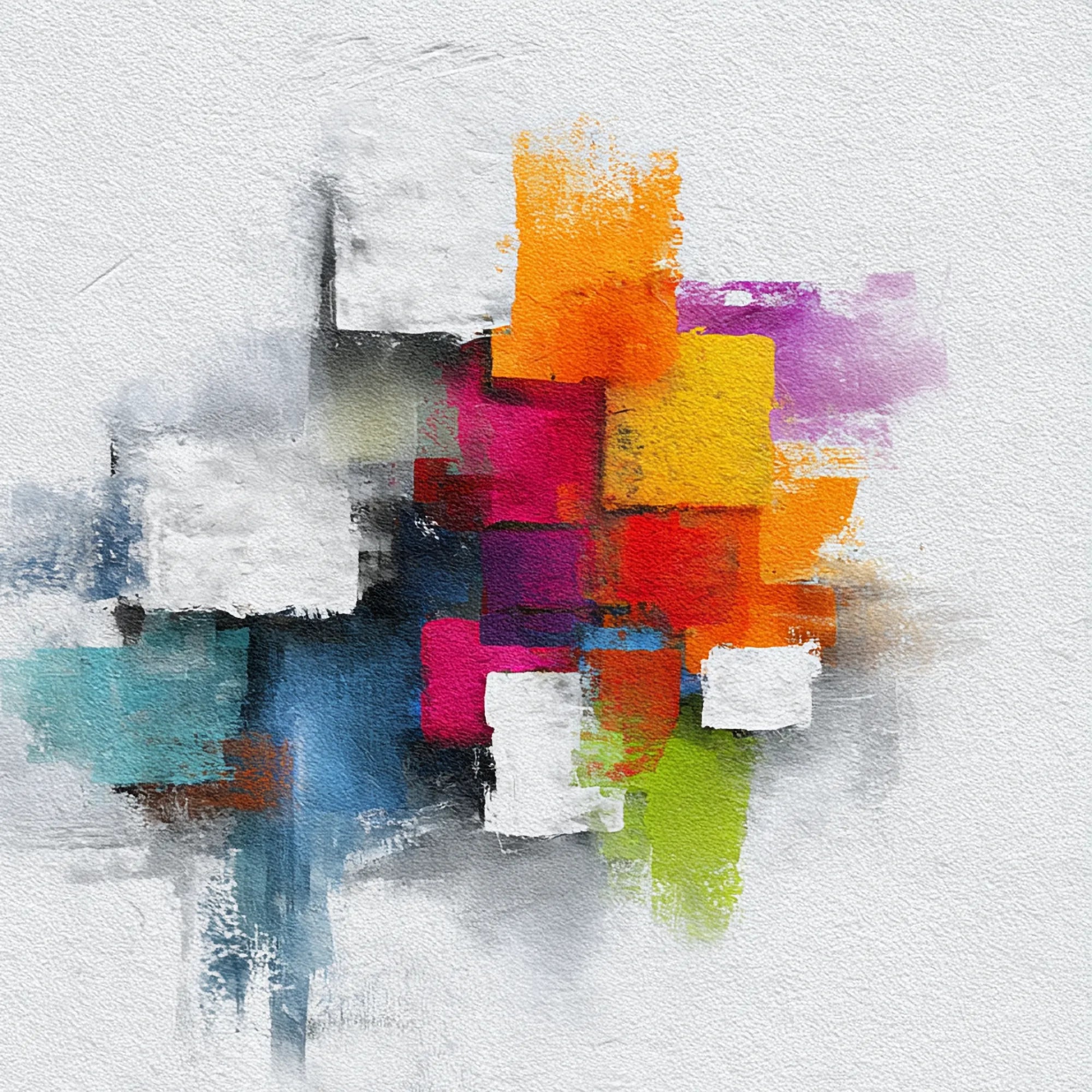 Color Block Abstracts | Modern Elegance for Your Walls