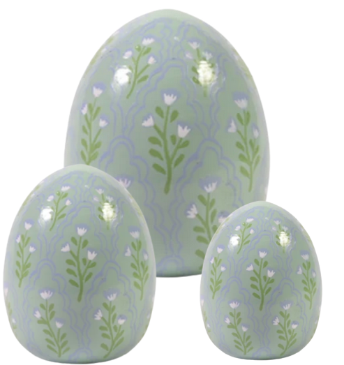 Sage Green & Lavender Tulip Egg