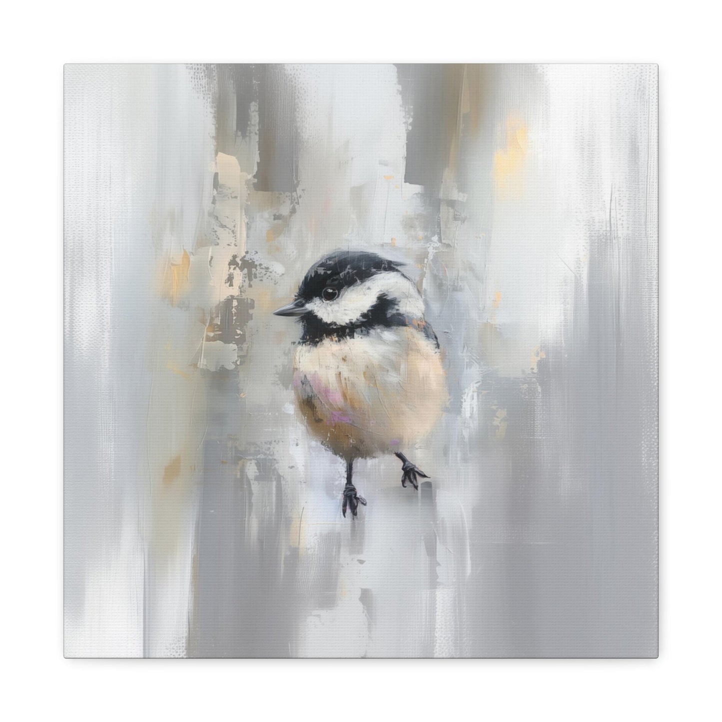 Carolina Chickadee Wall Art - Canvas Print Gallery Wrap - Poecile Carolinensis