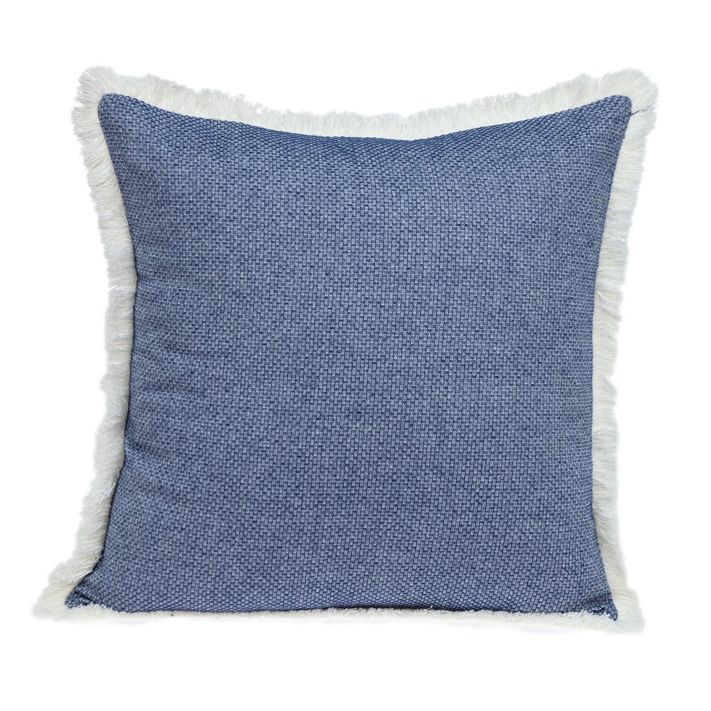 Parkland Collection Okeley Transitional Blue  Throw Pillow