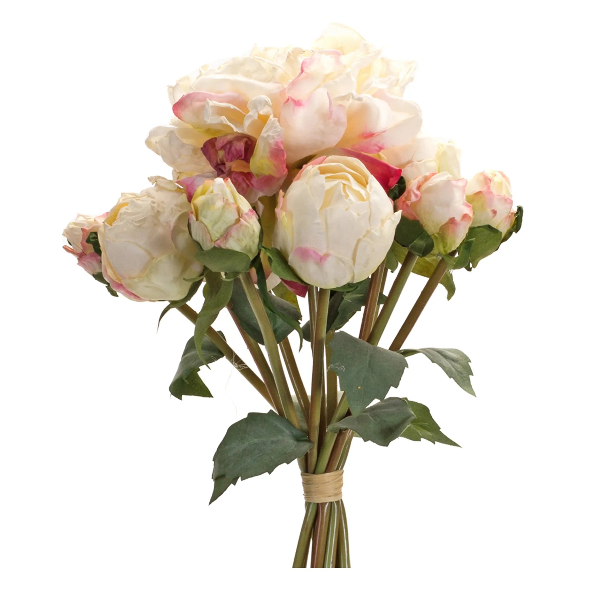 Peony Bouquet (Set of 6) 16"H Polyester