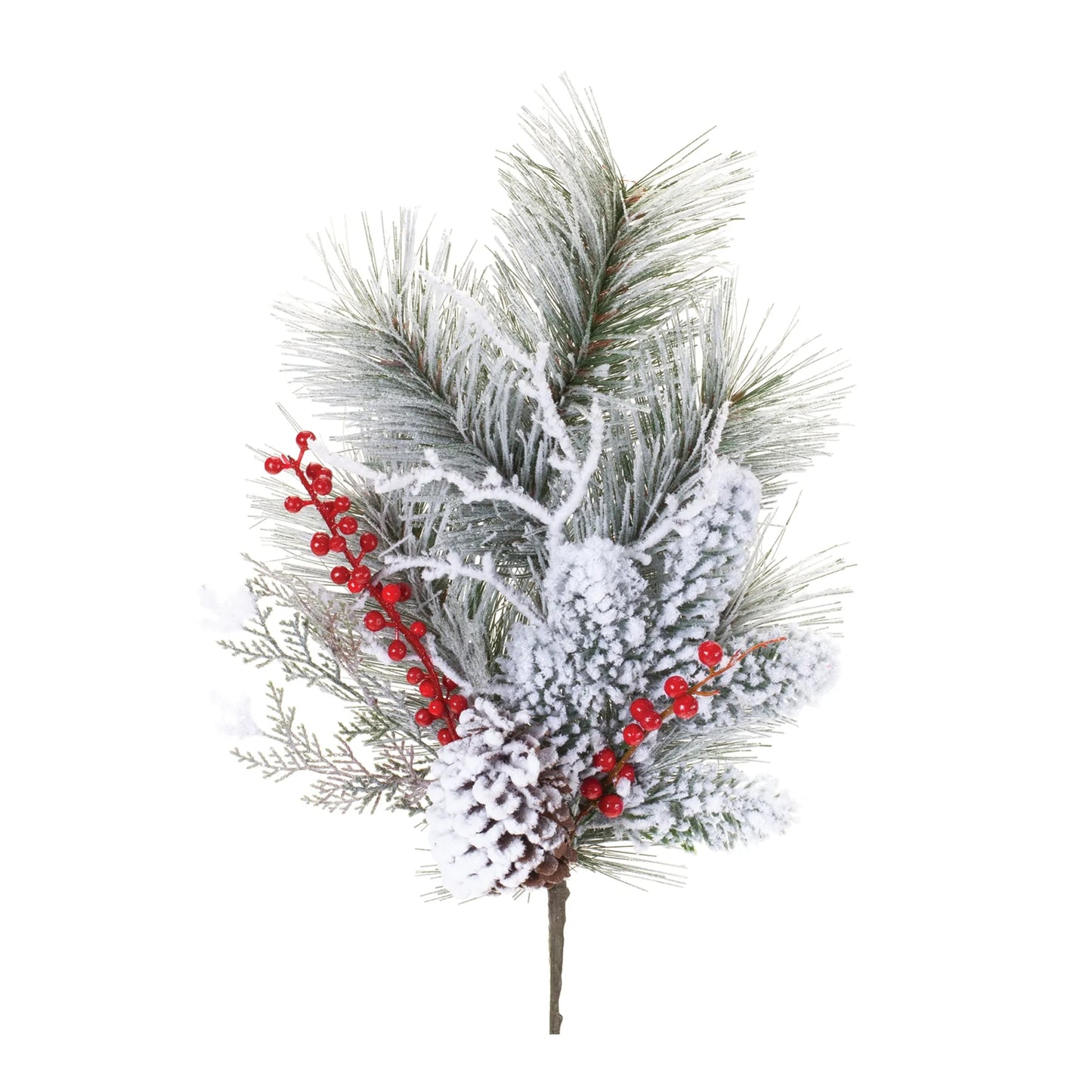 Snowy Pine w/Berry Spray