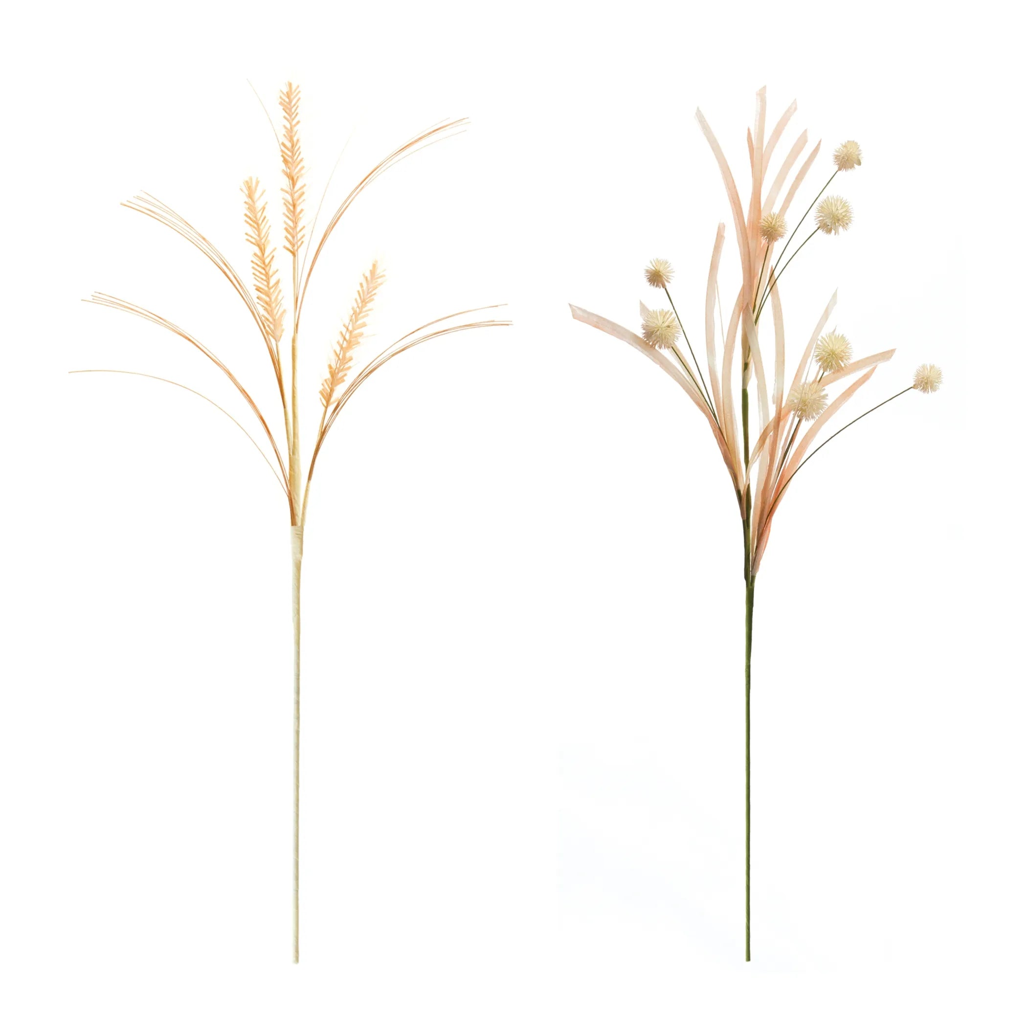 Foxtail and Pod Spray  - Pack Of: Set of 12 | Materials: Plastic | Décor  style: Traditional