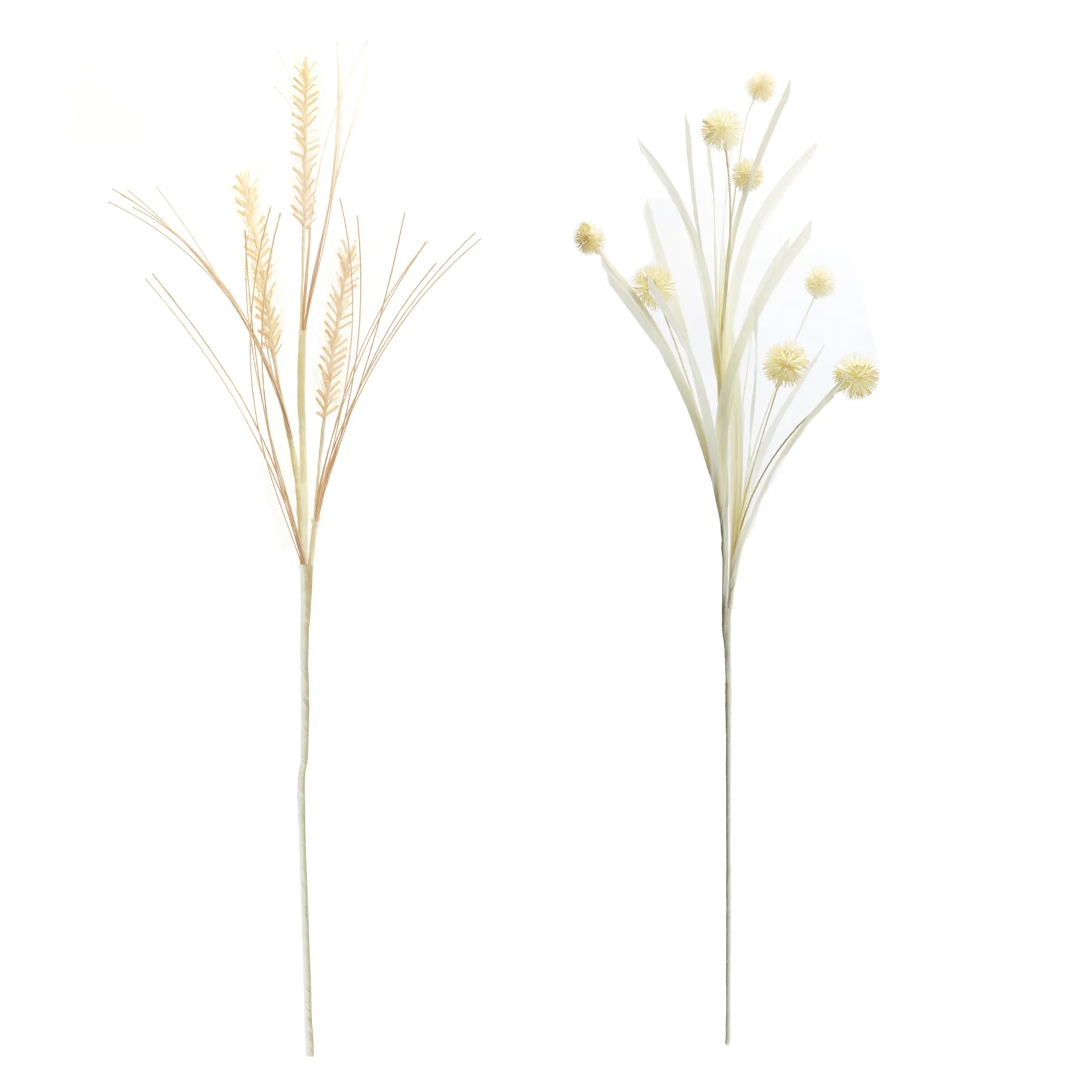 Foxtail and Pod Spray  - Pack Of: Set of 12 | Materials: Plastic | Décor  style: Traditional