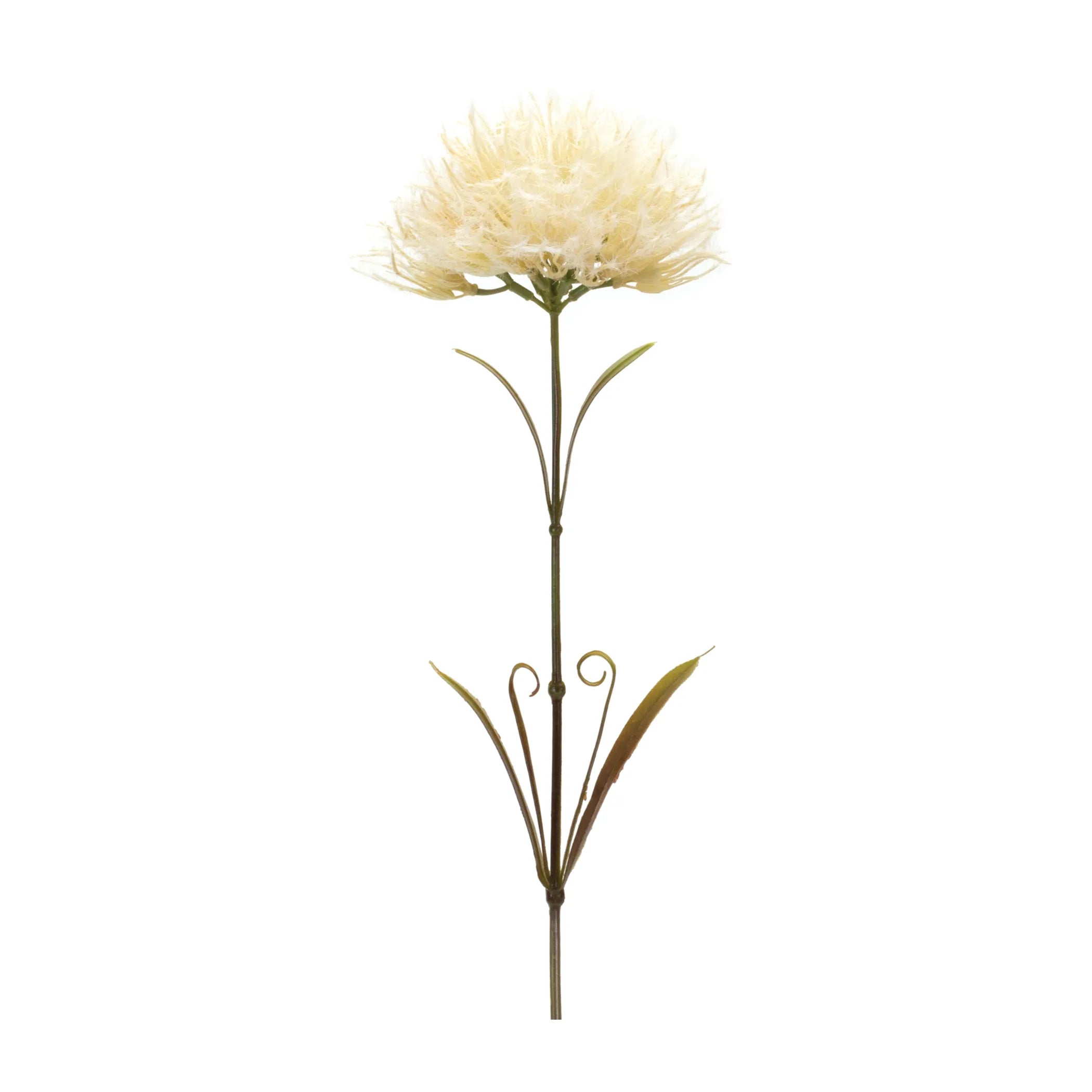 Puff Stem Floral Spray - Pack Of: Set of 6 | Materials: Plastic | Colors: Green | Décor  style: Traditional