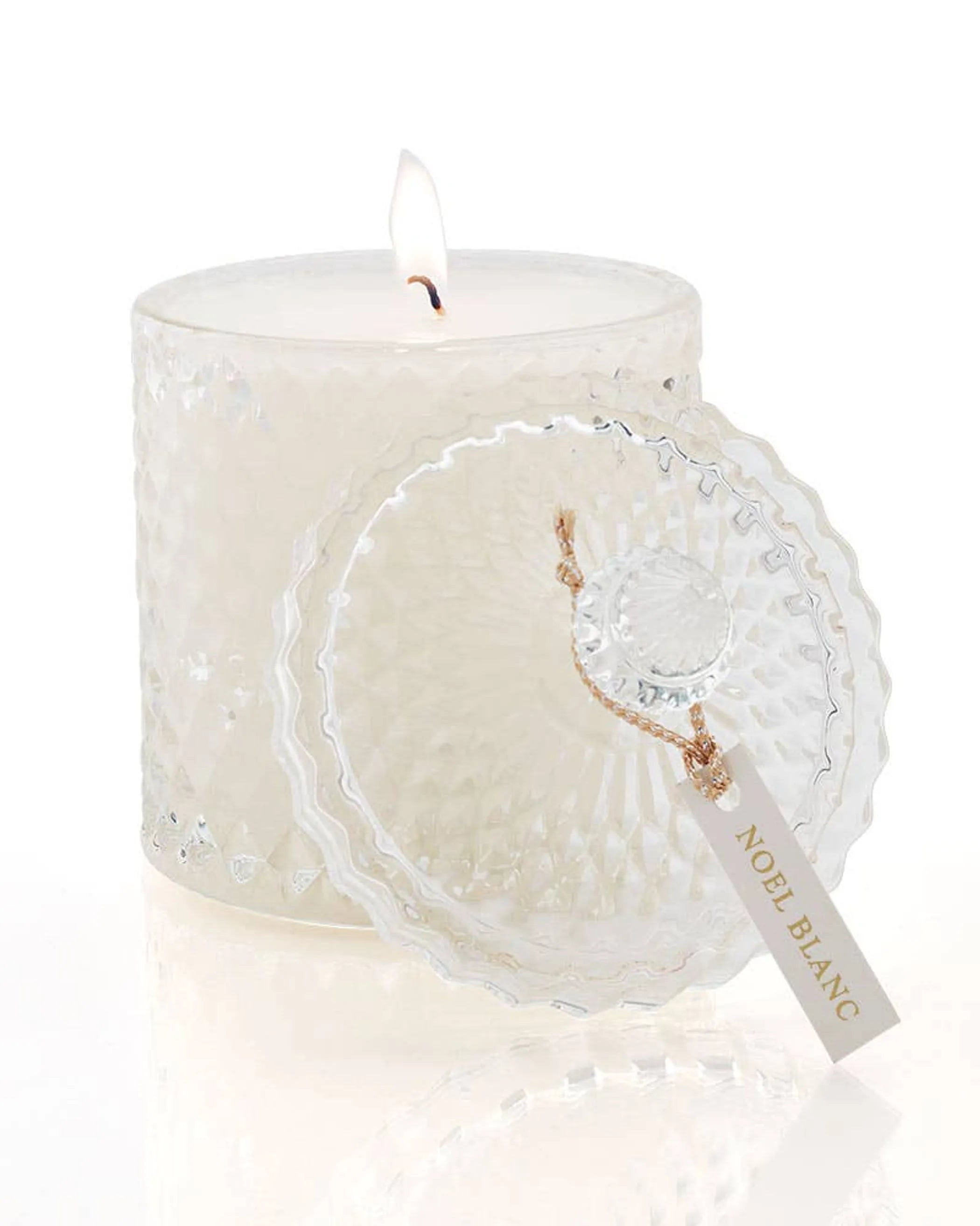 Holiday Crystal Candle