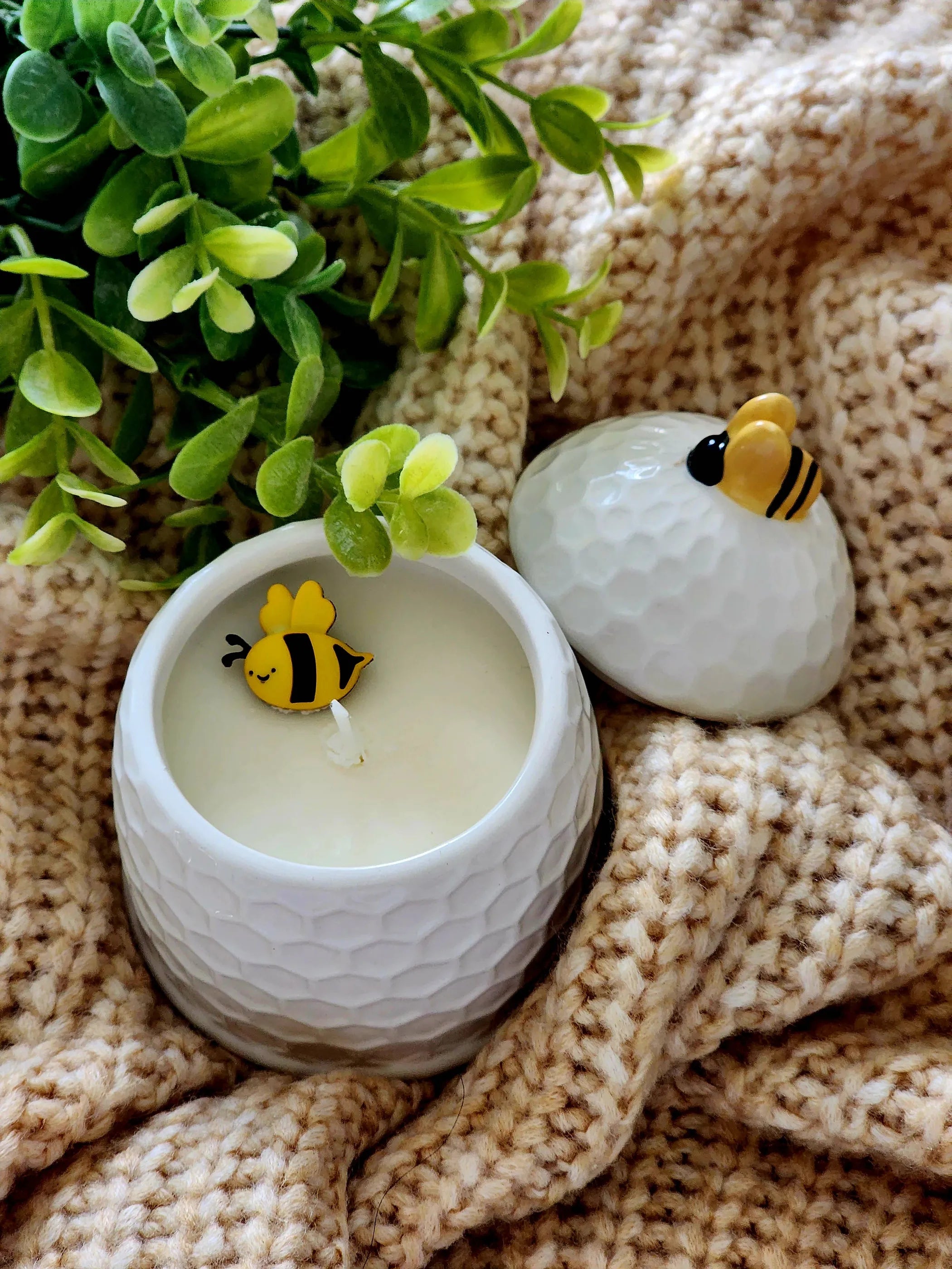 Bee Hive Soy Candle 8oz