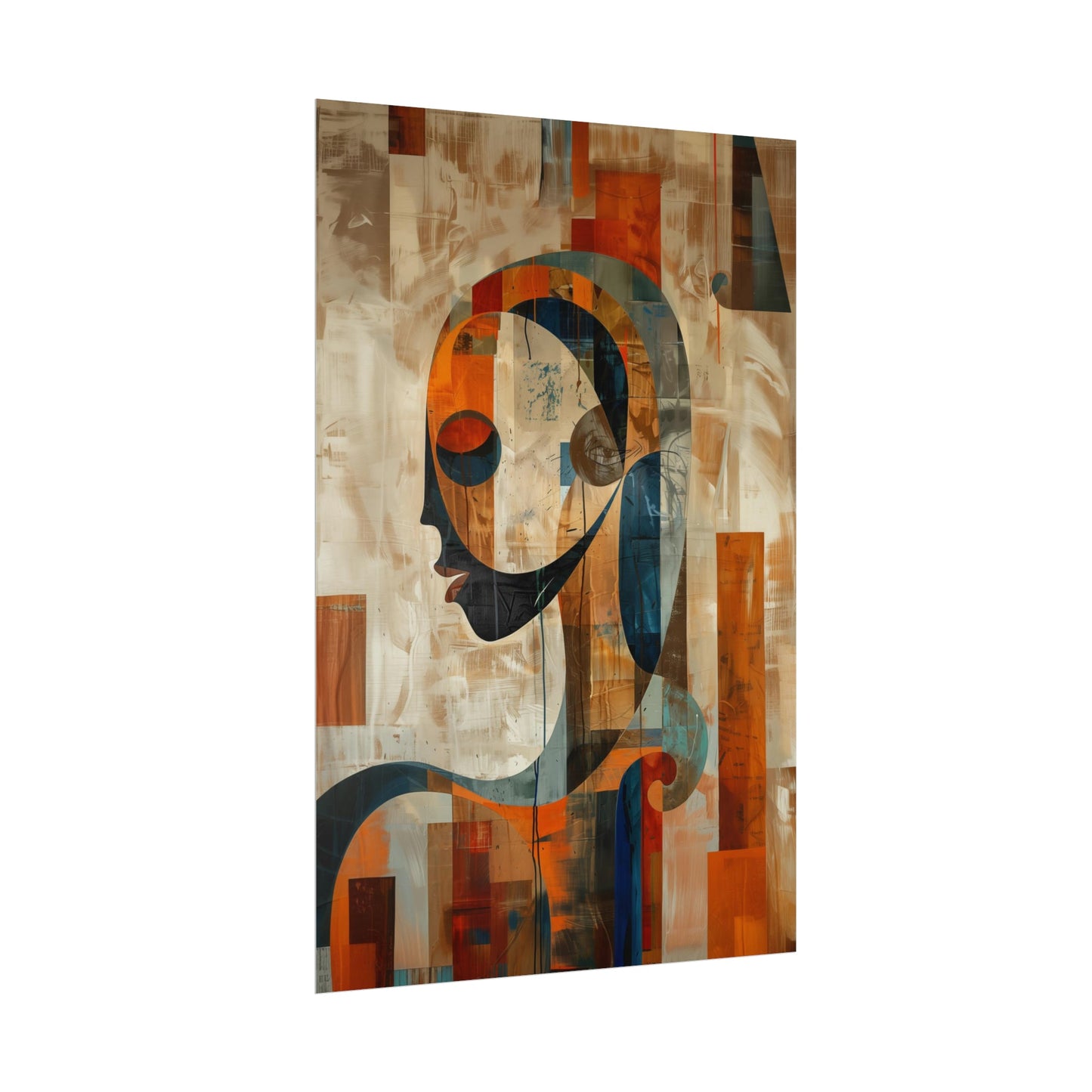 Abstract Anthropology Wall Art Print - Ancient Tribes