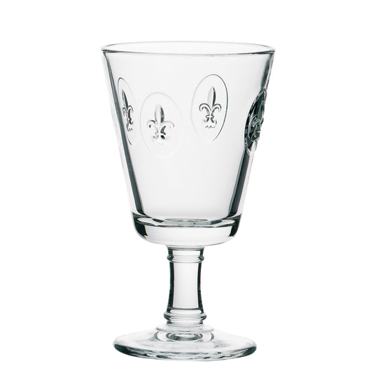 Fleur de Lys Wine Glass Set-6