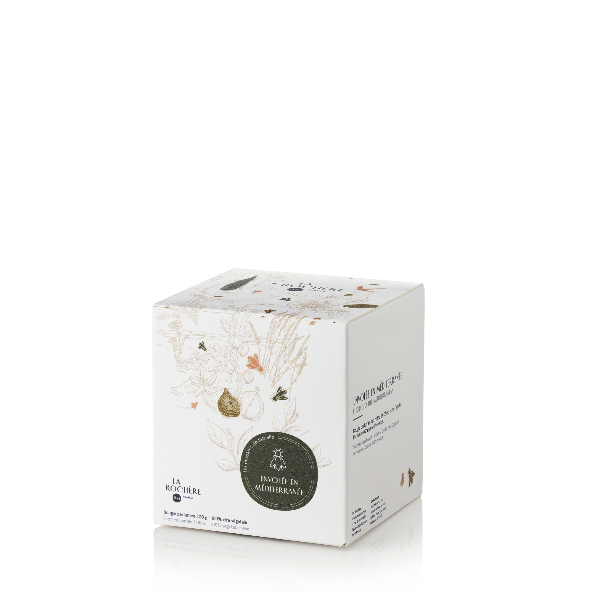 La Rochère Product packaging with floral design and branding on a white background