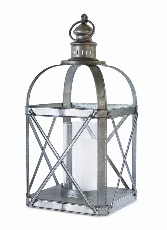 Classic Lantern 21"H Metal