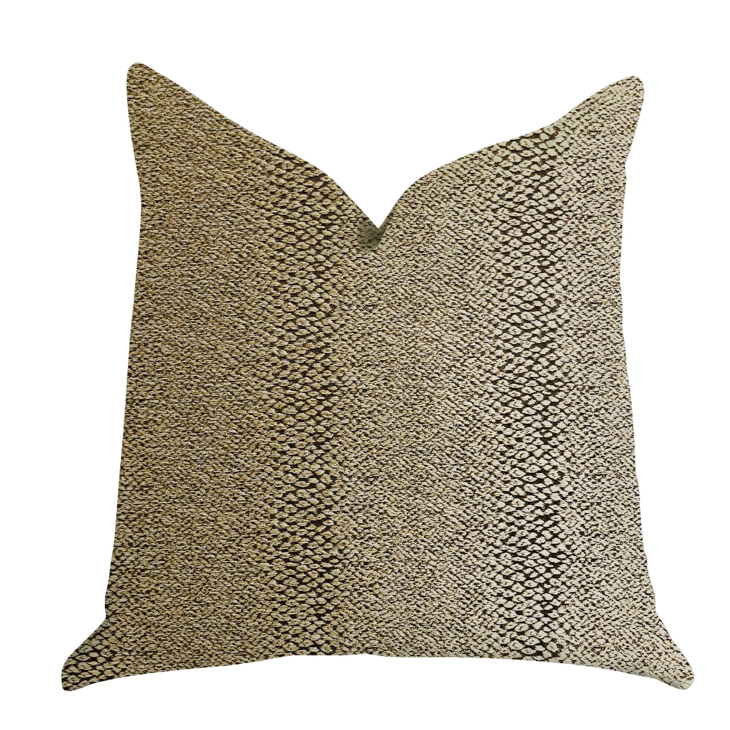 Luxury Throw Pillow, Shimmer in Gold Metallic