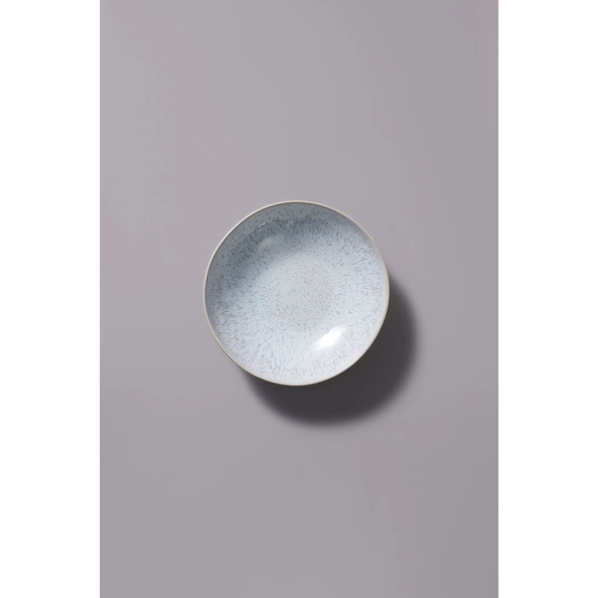 Plate Deep Light Blue Sea - Portuguese stoneware