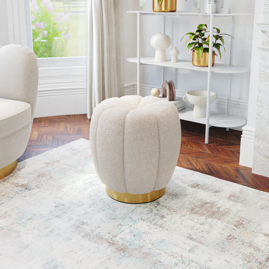 Napa Ottoman Ivory