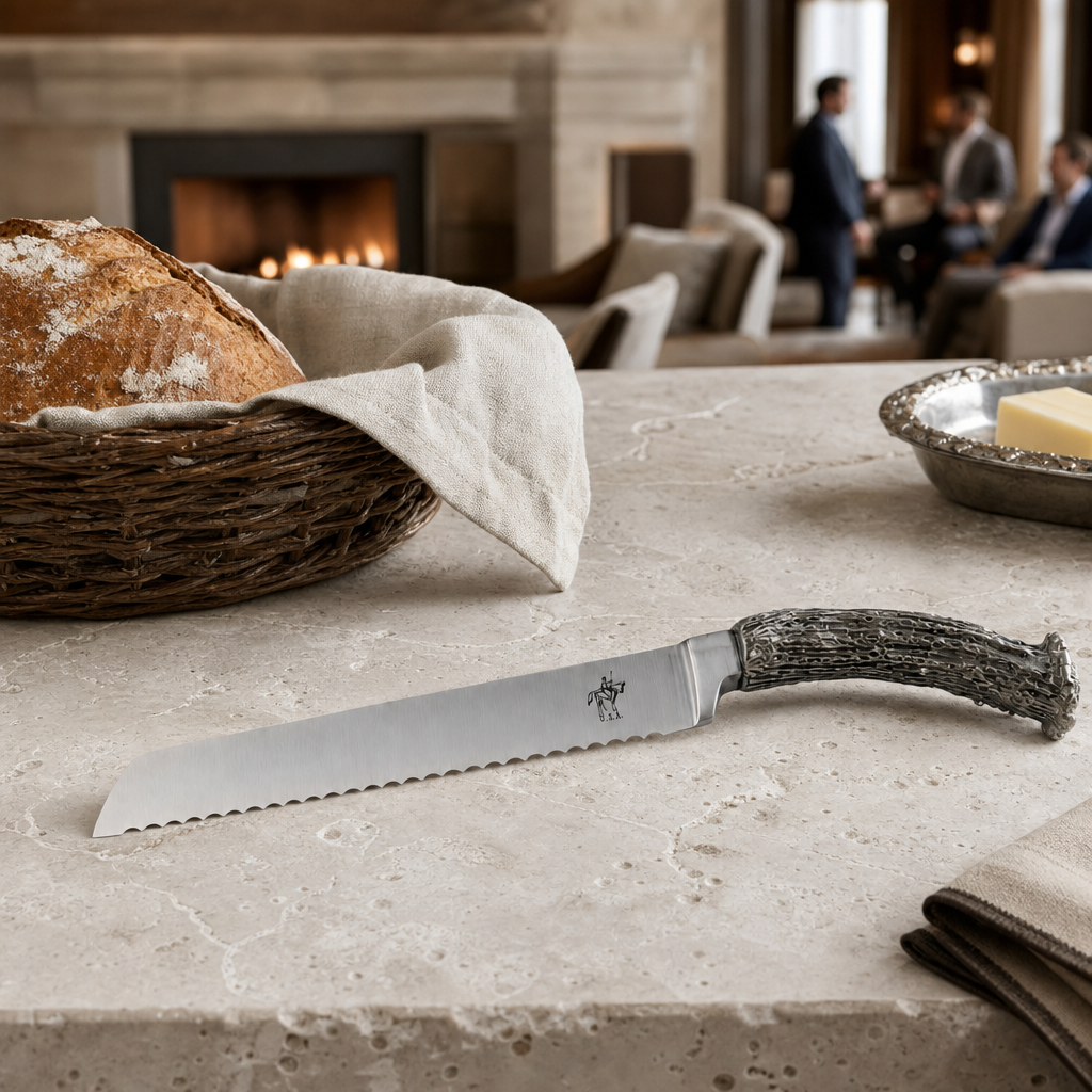 Elk Bread Knife