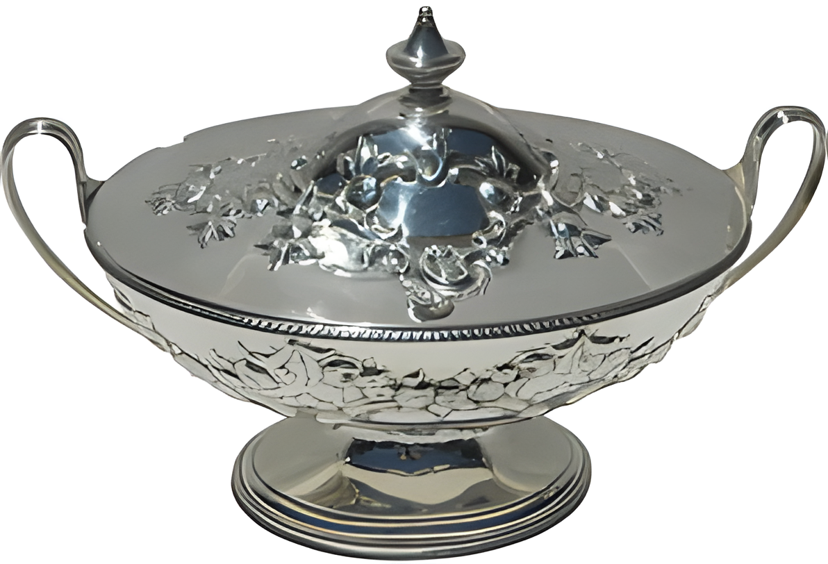 Antique English Sterling Soup Tureen
