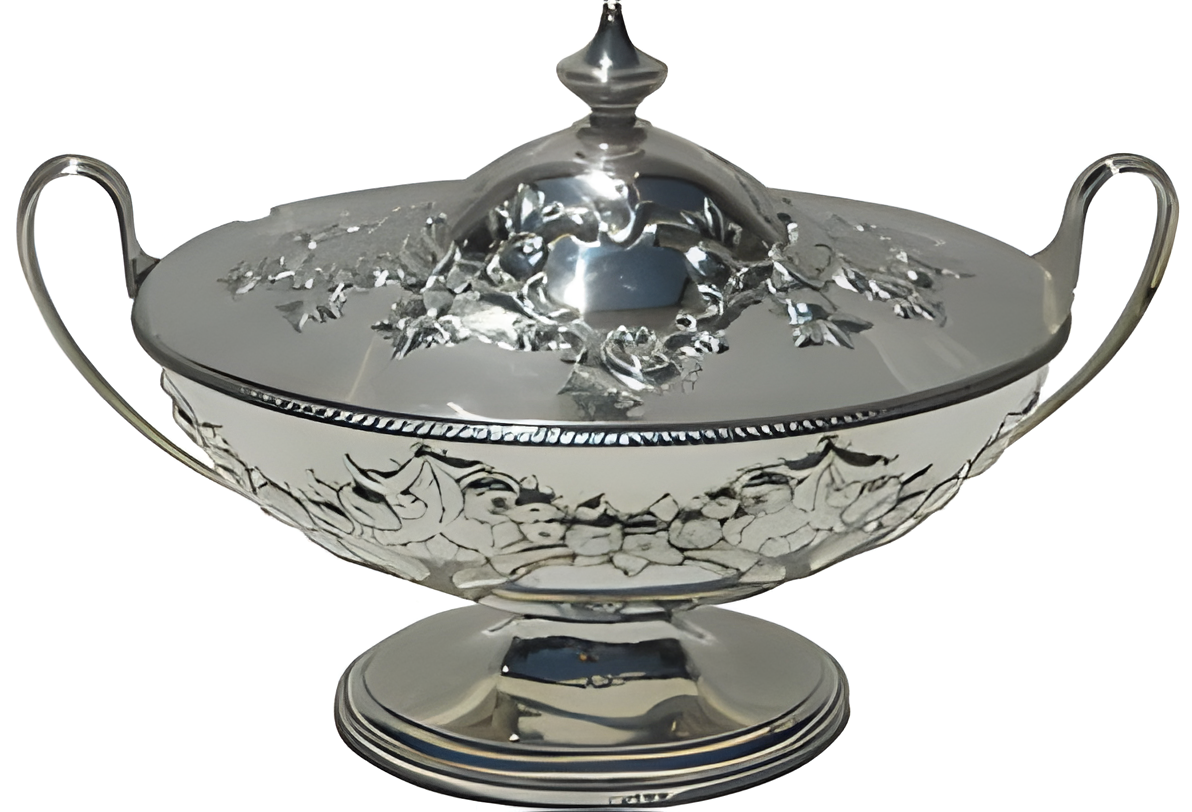 Antique English Sterling Soup Tureen