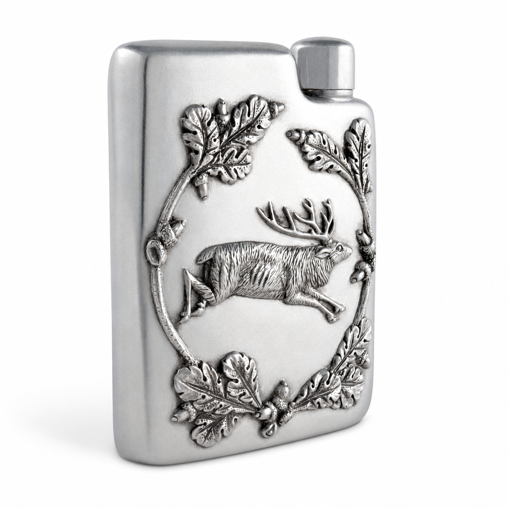 Black Forest Pewter Flask