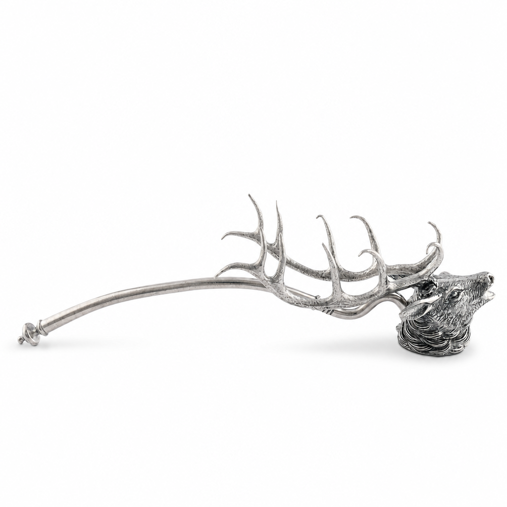 Pewter Elk Candle Snuffer