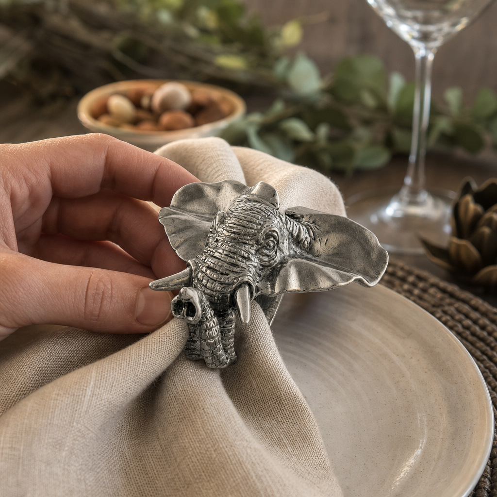 Elephant Napkin Ring