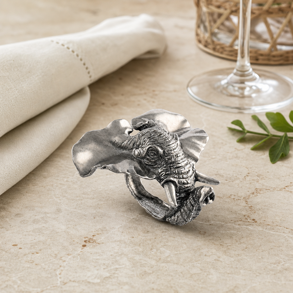 Elephant Napkin Ring