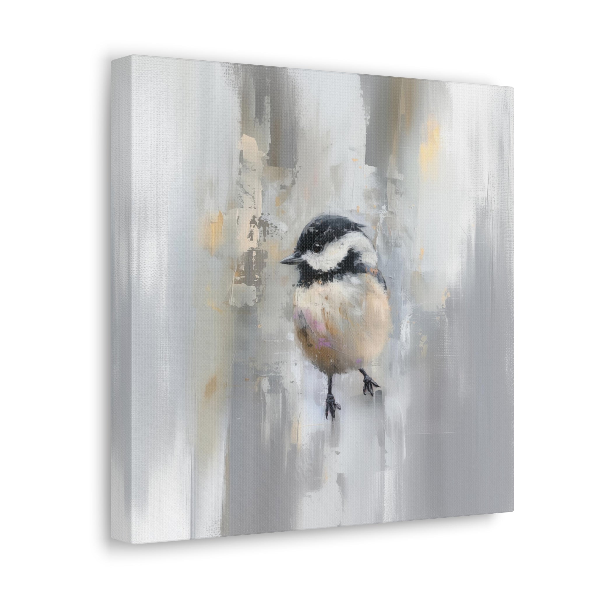 Carolina Chickadee Wall Art - Canvas Print Gallery Wrap - Poecile Carolinensis