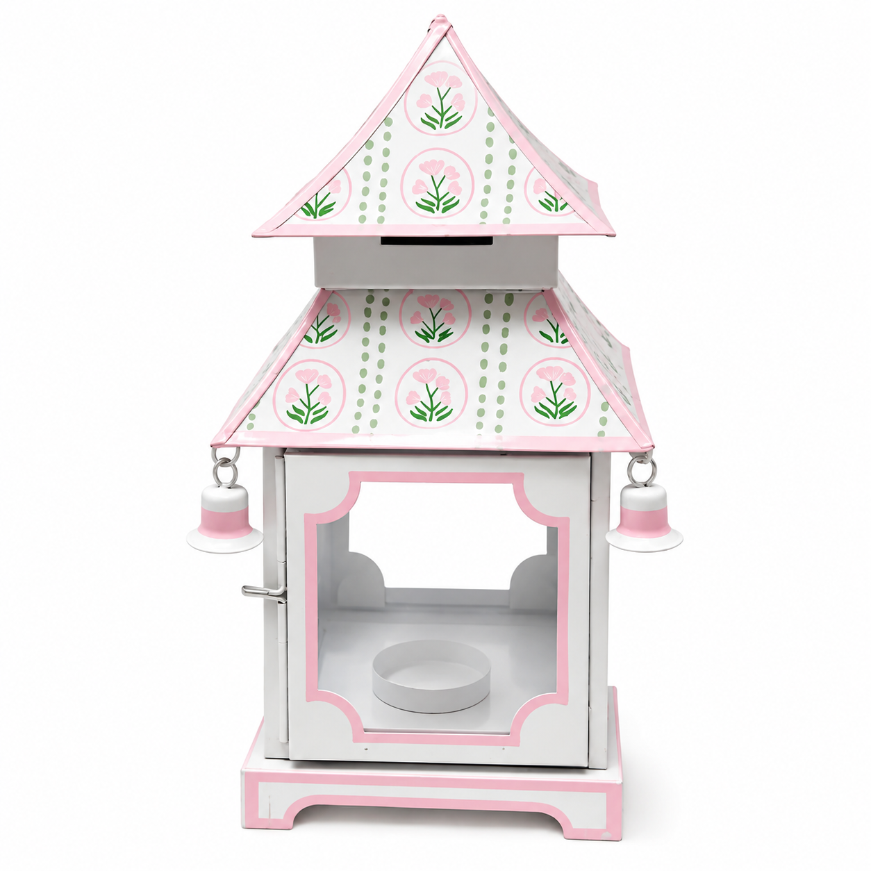Pink Tulip Pagoda Lantern (3 Sizes)