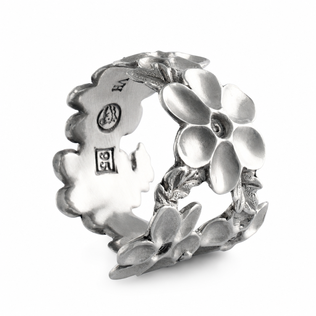 Lilacs Napkin Ring